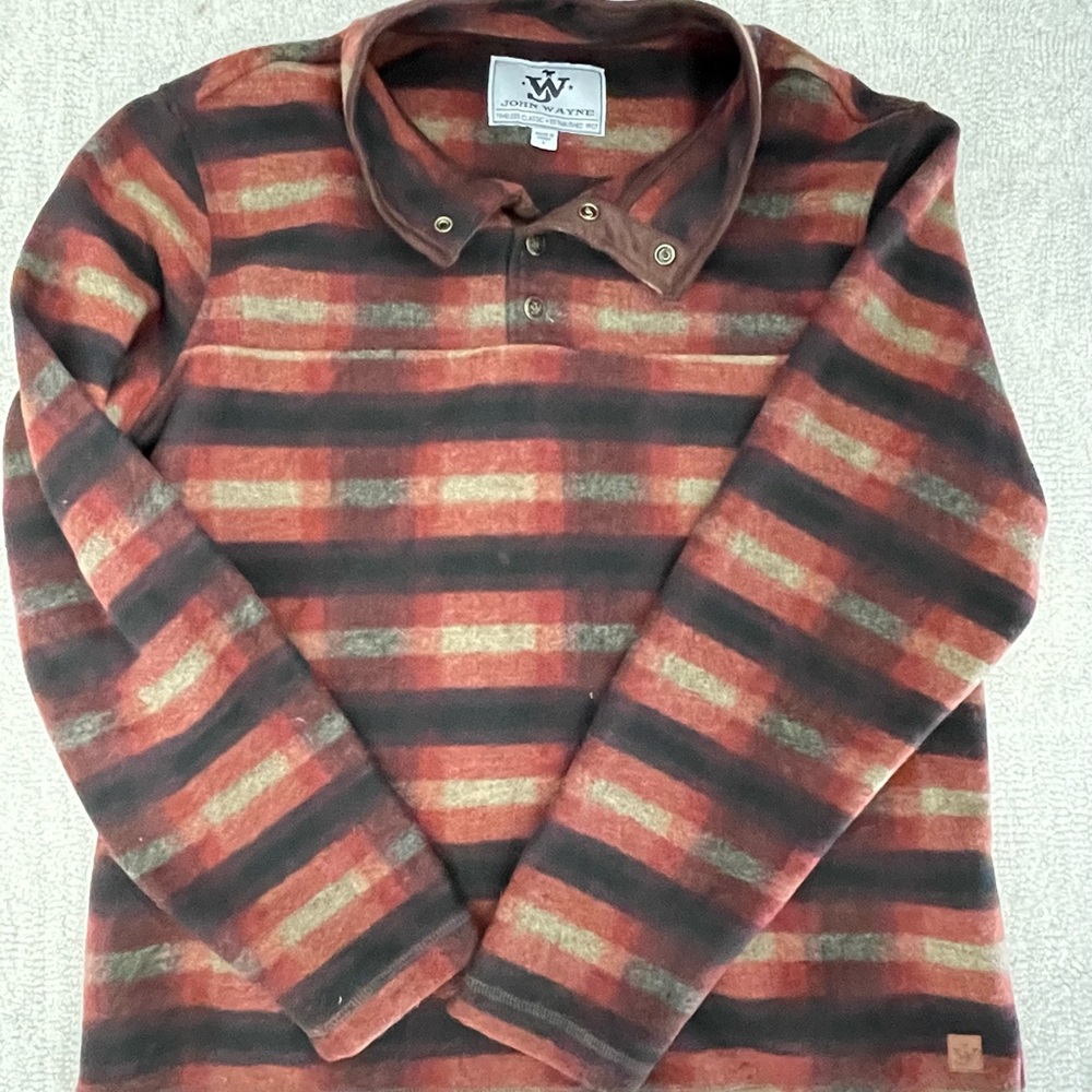 JOHN WAYNE SOFT WOOL PULLOVER LARGE